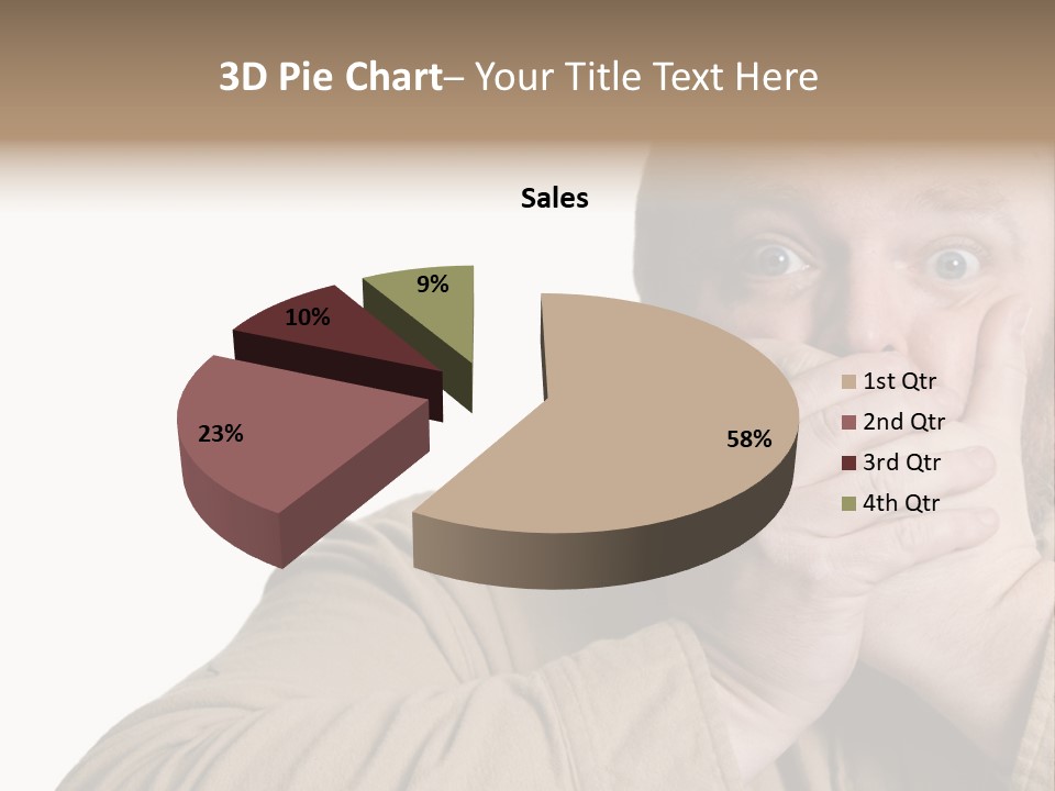 Big Vomit Caucasian PowerPoint Template