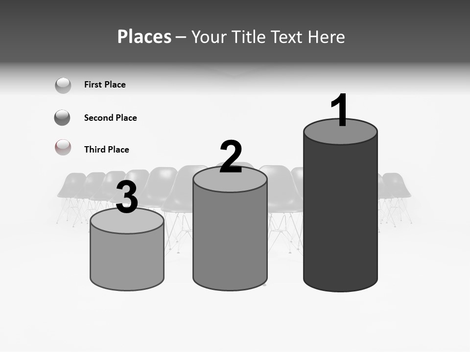 Audience Room Vacancies PowerPoint Template