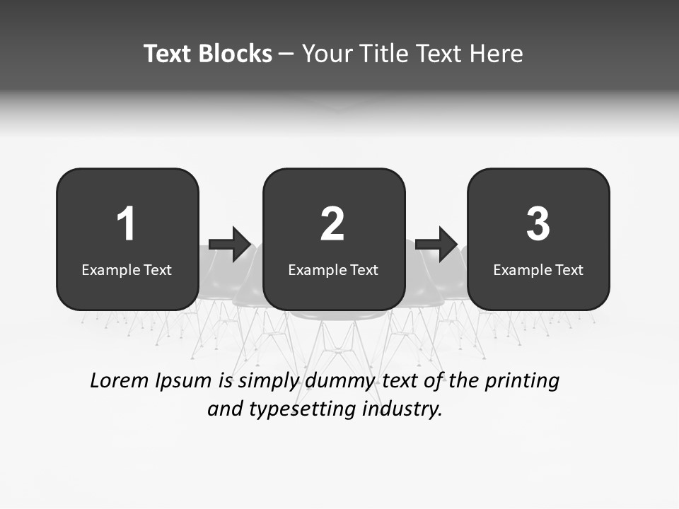Audience Room Vacancies PowerPoint Template