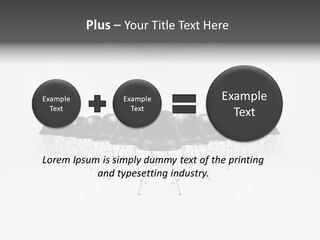 Audience Room Vacancies PowerPoint Template