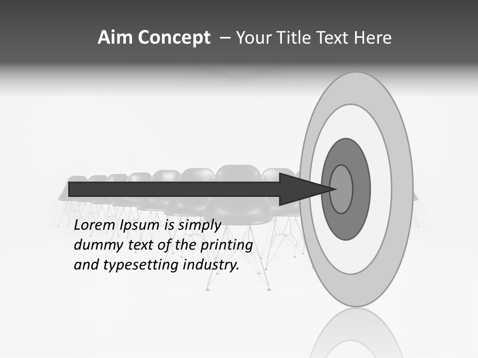 Audience Room Vacancies PowerPoint Template