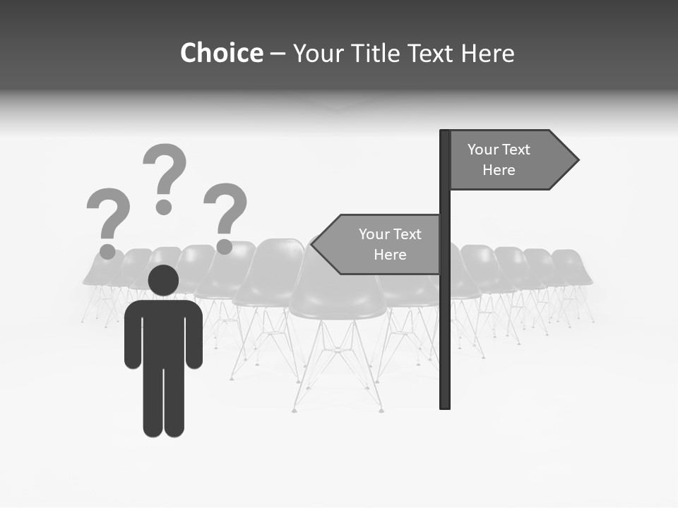 Audience Room Vacancies PowerPoint Template