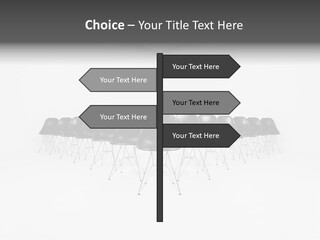 Audience Room Vacancies PowerPoint Template