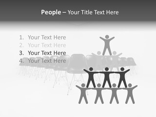 Audience Room Vacancies PowerPoint Template