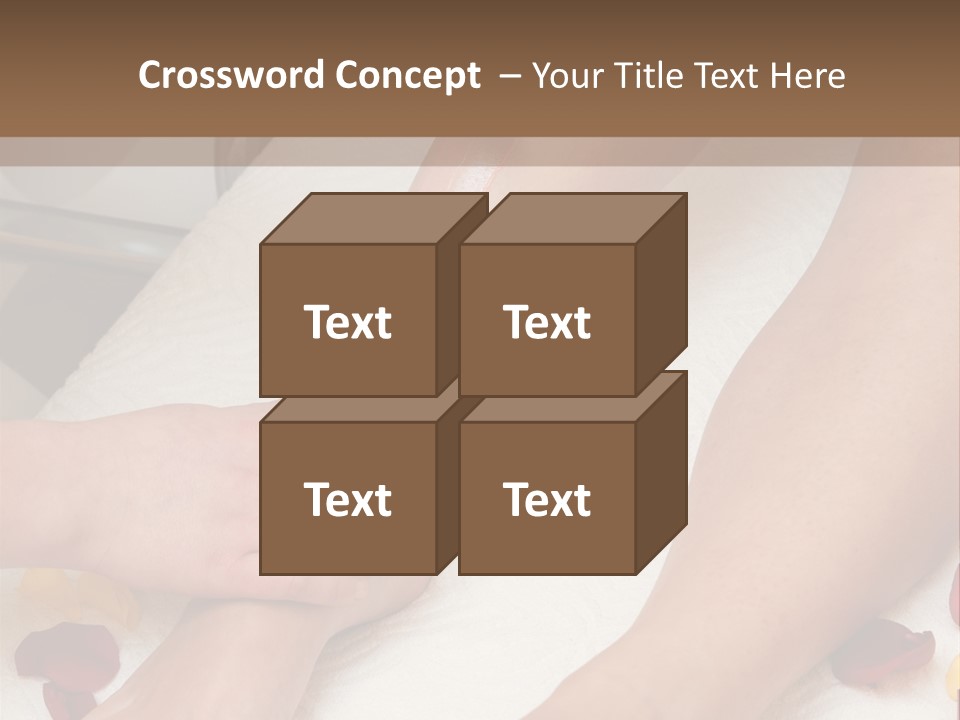 Salon Woman Body PowerPoint Template