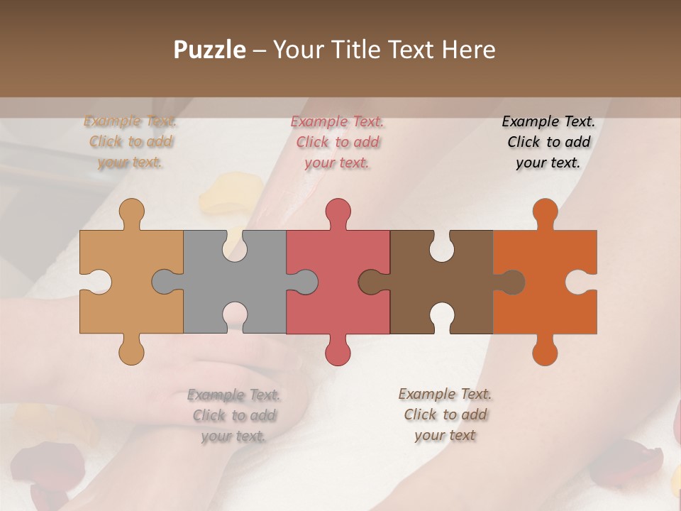 Salon Woman Body PowerPoint Template