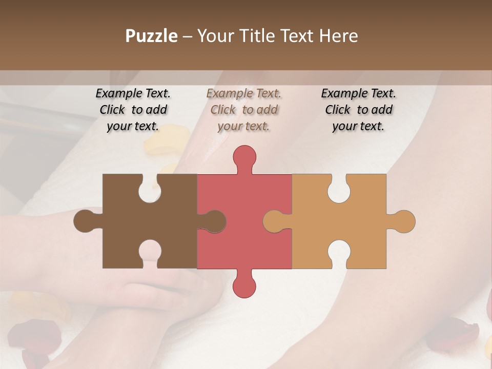 Salon Woman Body PowerPoint Template