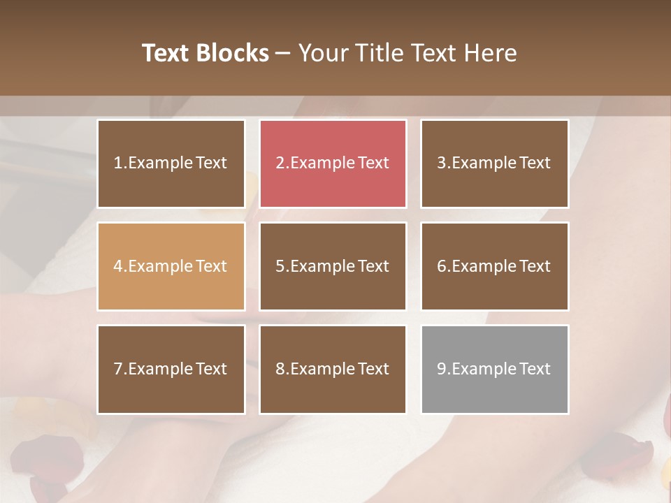 Salon Woman Body PowerPoint Template