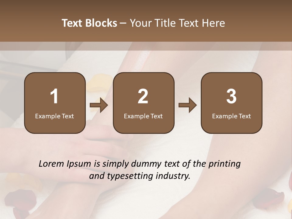 Salon Woman Body PowerPoint Template