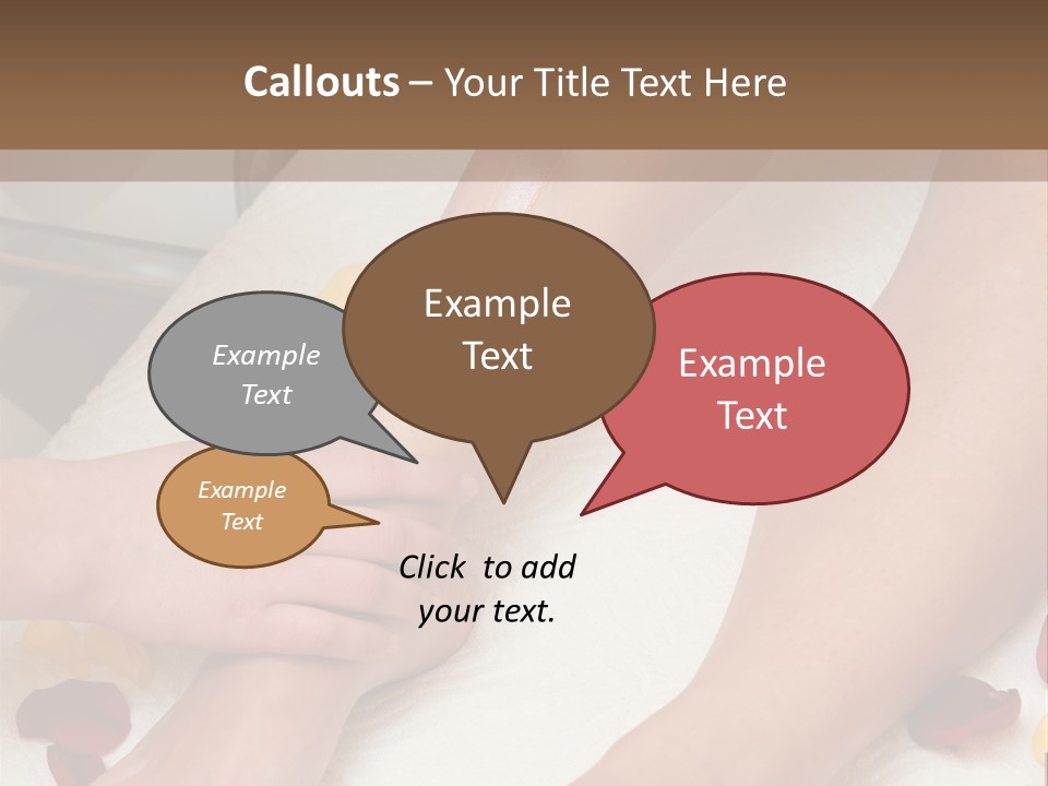 Salon Woman Body PowerPoint Template