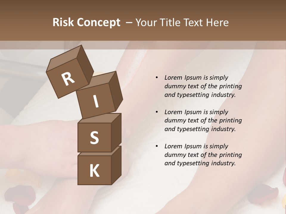 Salon Woman Body PowerPoint Template