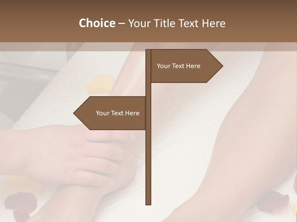 Salon Woman Body PowerPoint Template