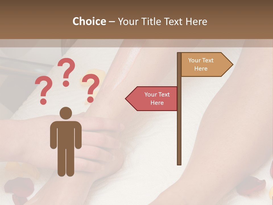 Salon Woman Body PowerPoint Template