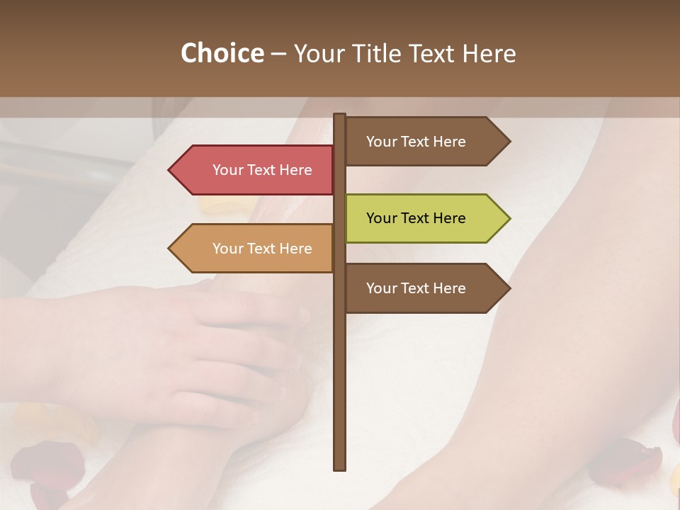 Salon Woman Body PowerPoint Template