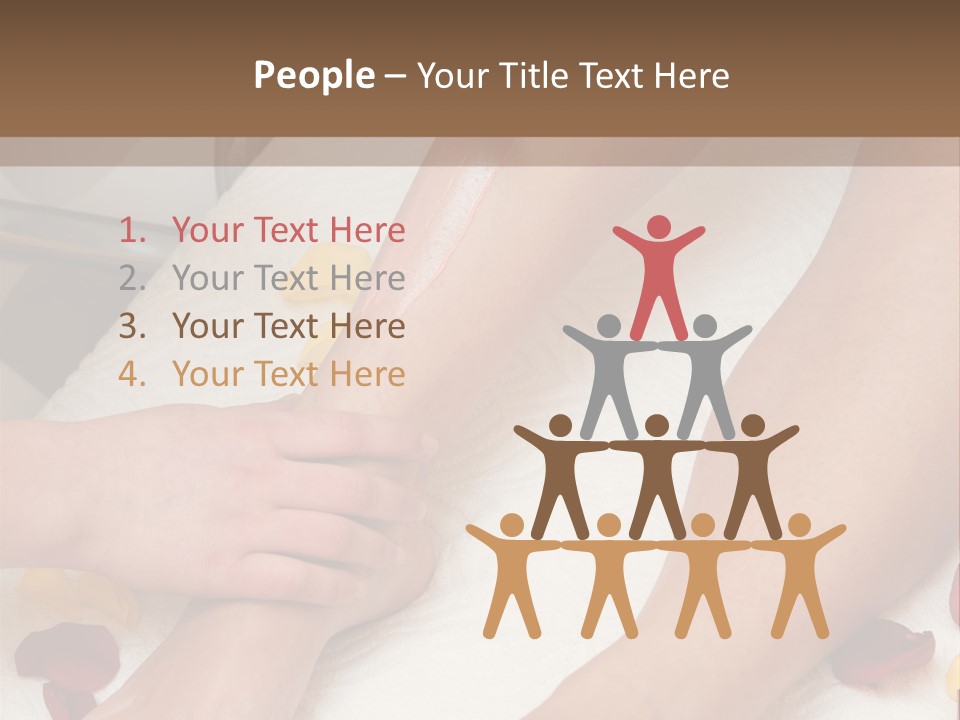 Salon Woman Body PowerPoint Template