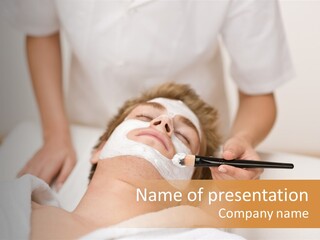 Salon Apply Wellness PowerPoint Template