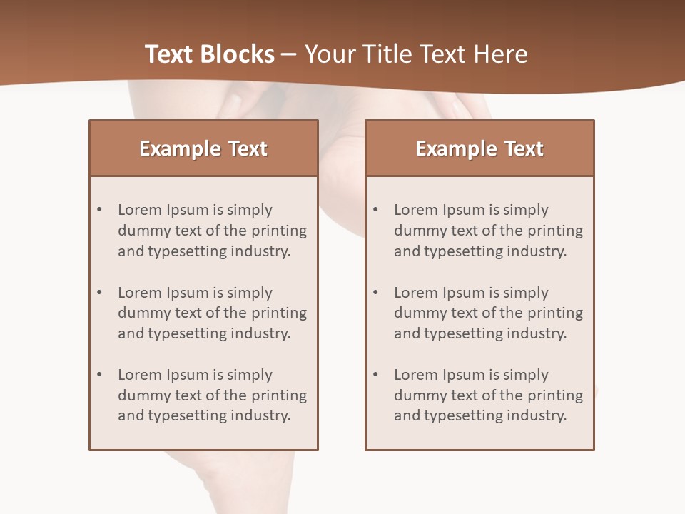 Cellulite Stripped Toe PowerPoint Template