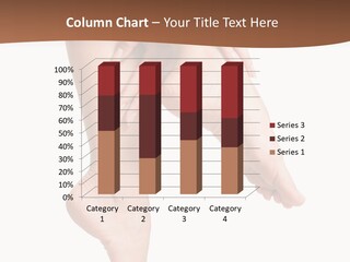 Cellulite Stripped Toe PowerPoint Template