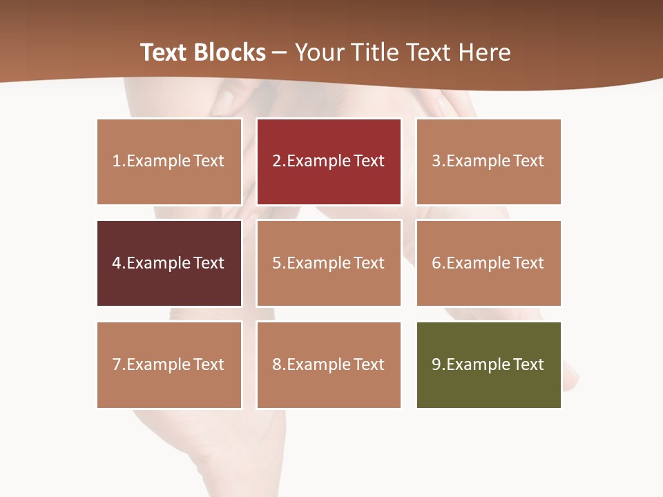 Cellulite Stripped Toe PowerPoint Template