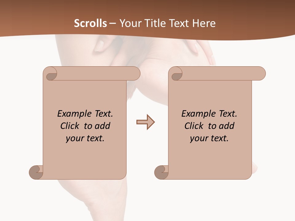 Cellulite Stripped Toe PowerPoint Template