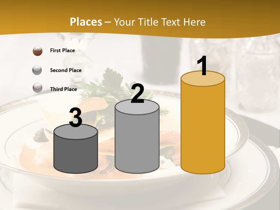 Culinary Dill Wine PowerPoint Template