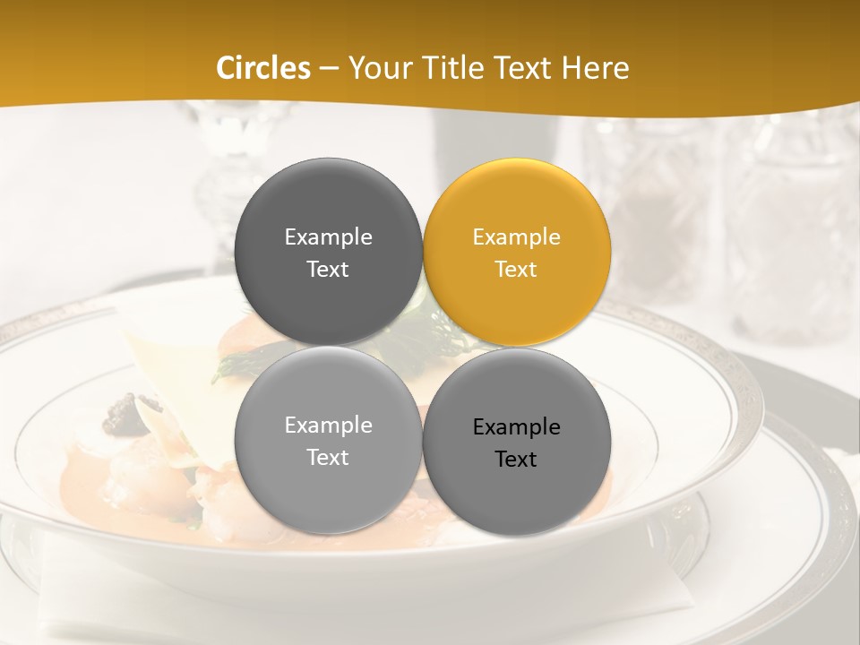 Culinary Dill Wine PowerPoint Template