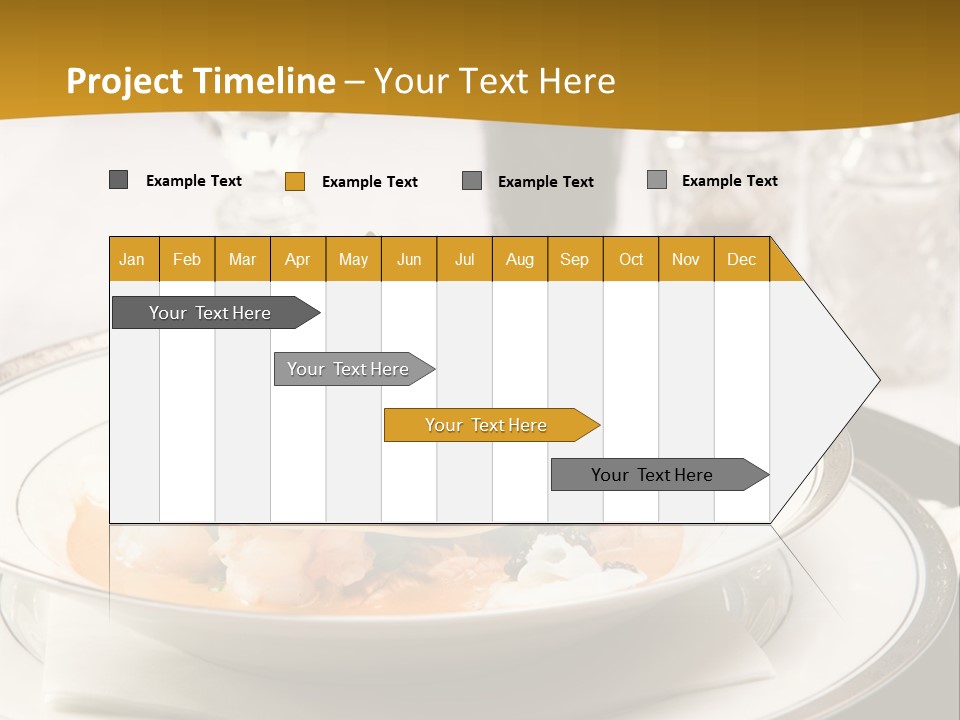 Culinary Dill Wine PowerPoint Template