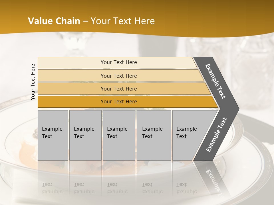 Culinary Dill Wine PowerPoint Template