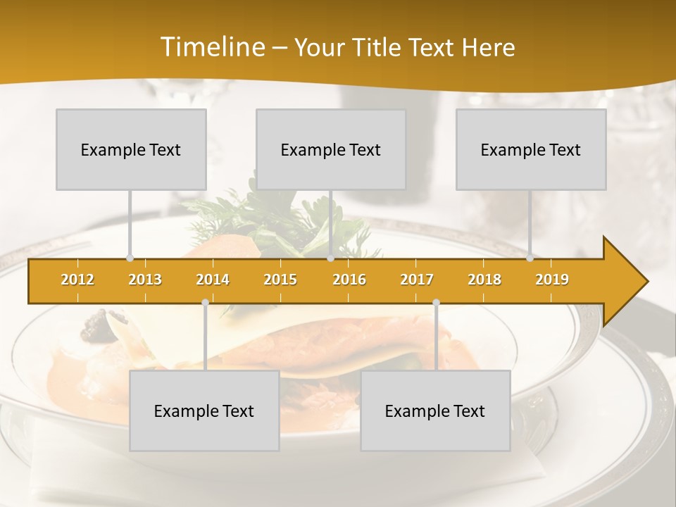 Culinary Dill Wine PowerPoint Template