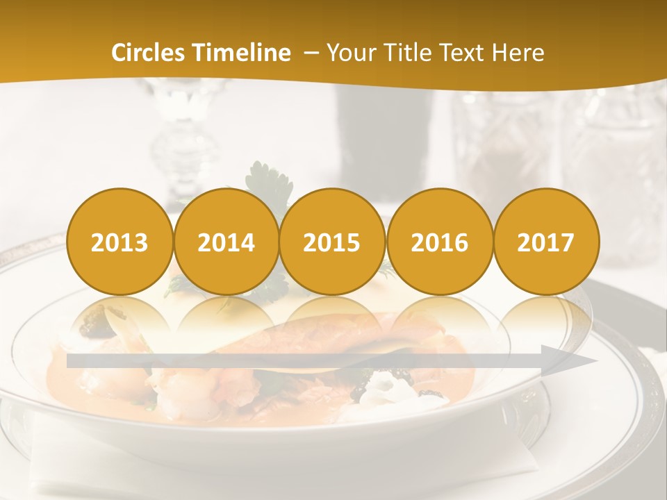 Culinary Dill Wine PowerPoint Template