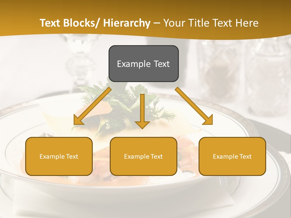 Culinary Dill Wine PowerPoint Template