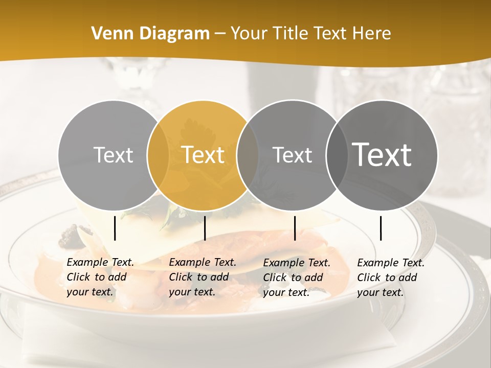 Culinary Dill Wine PowerPoint Template