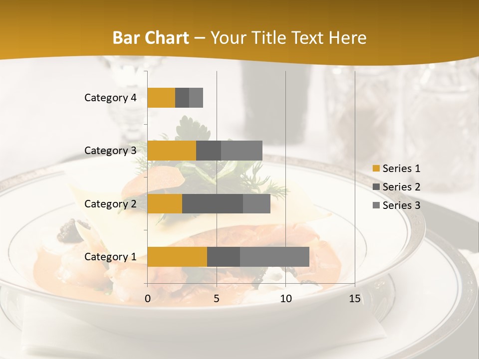 Culinary Dill Wine PowerPoint Template