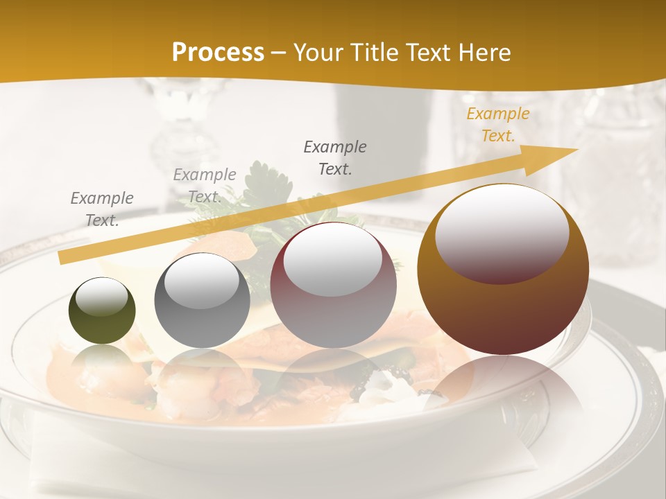 Culinary Dill Wine PowerPoint Template