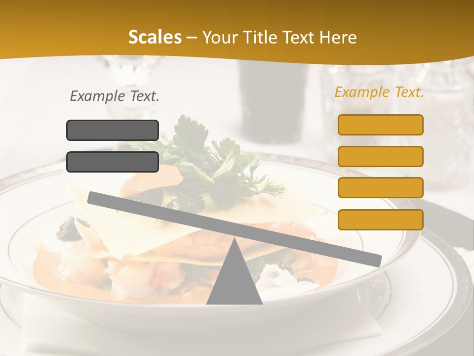 Culinary Dill Wine PowerPoint Template