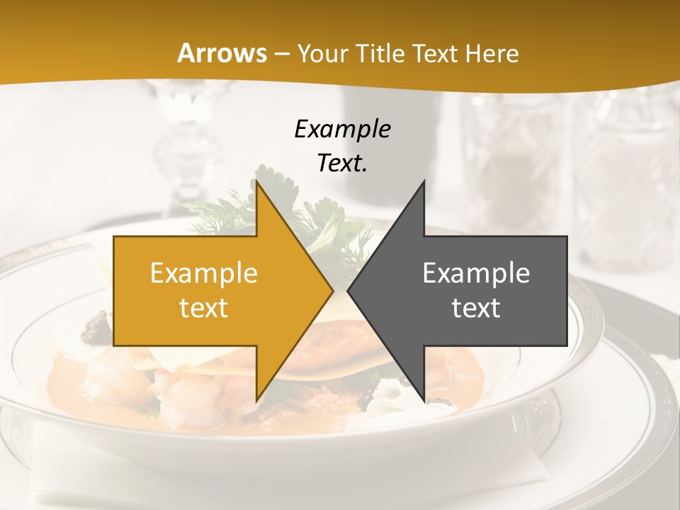 Culinary Dill Wine PowerPoint Template