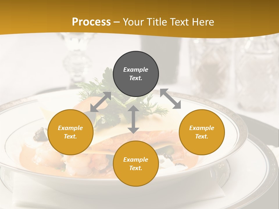 Culinary Dill Wine PowerPoint Template