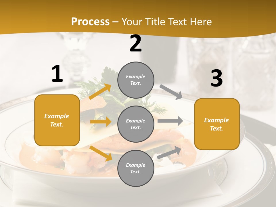Culinary Dill Wine PowerPoint Template