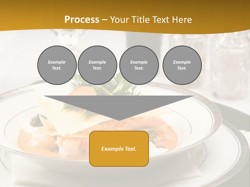 Culinary Dill Wine PowerPoint Template