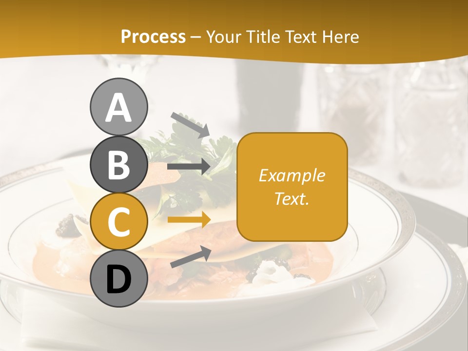 Culinary Dill Wine PowerPoint Template