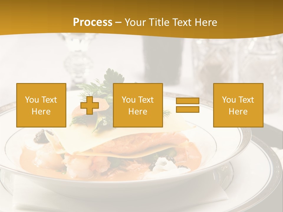 Culinary Dill Wine PowerPoint Template