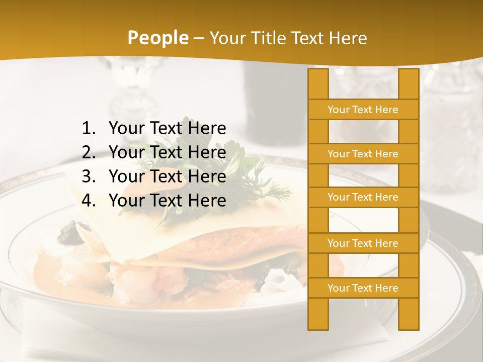 Culinary Dill Wine PowerPoint Template