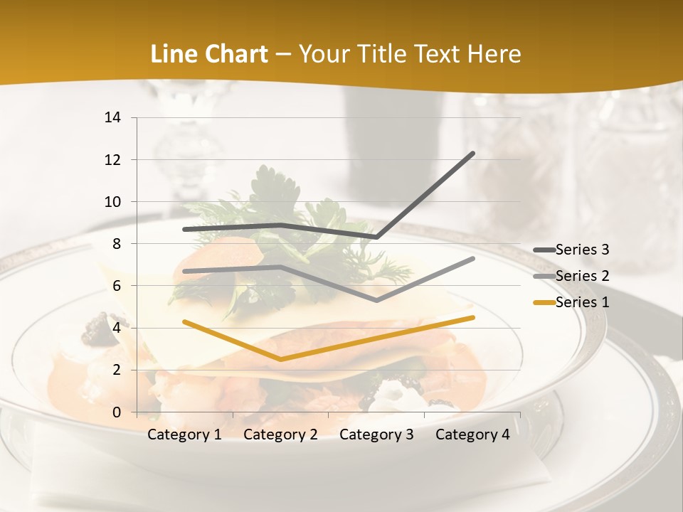 Culinary Dill Wine PowerPoint Template