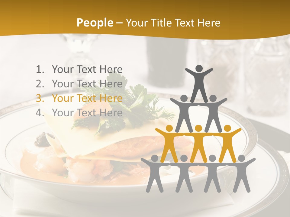 Culinary Dill Wine PowerPoint Template