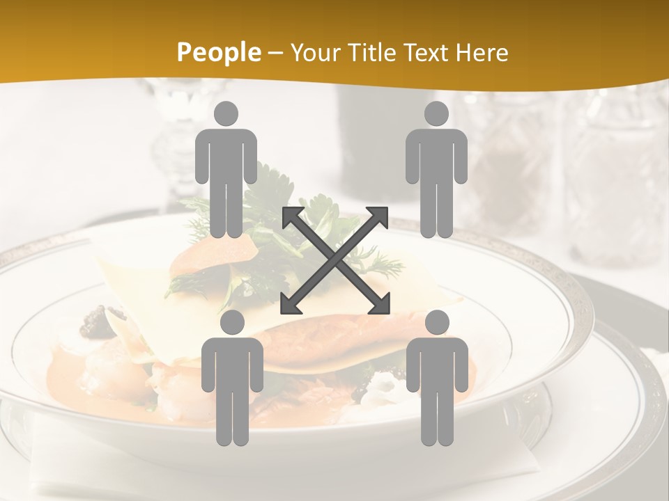 Culinary Dill Wine PowerPoint Template