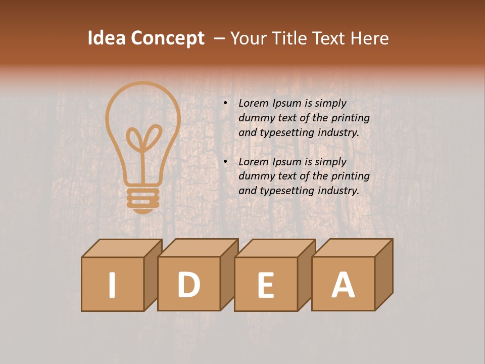 Skirt Garment Fashion PowerPoint Template