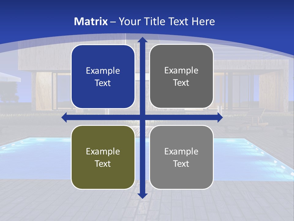 Architectonic Garden Architecture PowerPoint Template