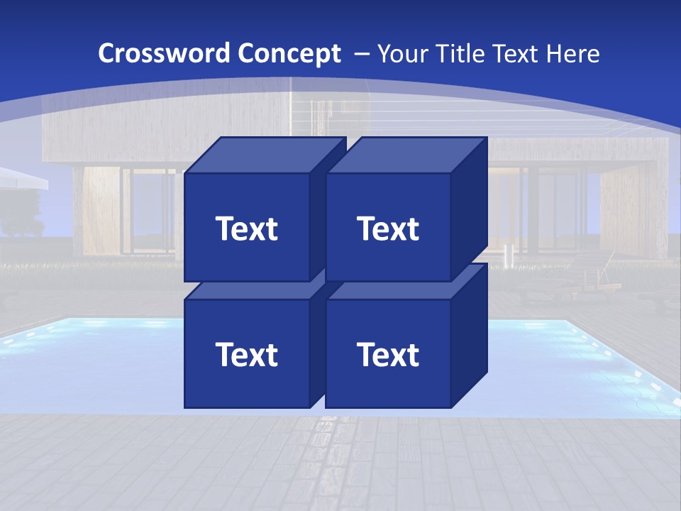 Architectonic Garden Architecture PowerPoint Template