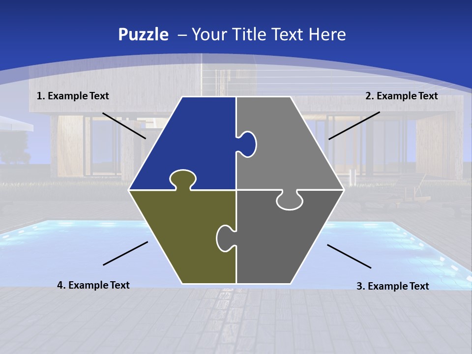 Architectonic Garden Architecture PowerPoint Template