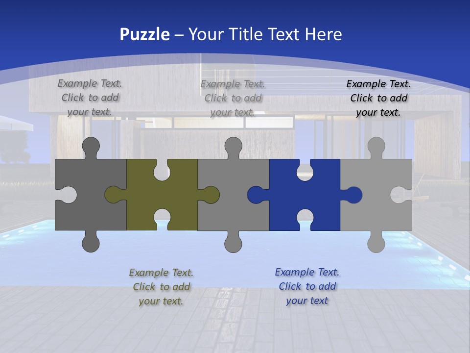 Architectonic Garden Architecture PowerPoint Template